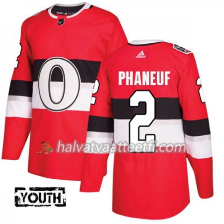 Lasten NHL Ottawa Senators Pelipaita Dion Phaneuf 2 Adidas 2017-2018 Punainen 100 Classic Authentic Lasten NHL Ottawa Senators Pelipaita Dion Phaneuf 2 Adidas 2017-2018 Punainen 100 Classic Authentic